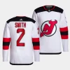 brendan smith devils white away primegreen menjersey