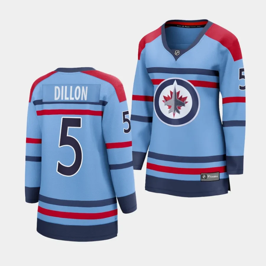 brenden dillon jets light blue rcaf centennial women jerseys