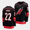 brett pesce hurricanes black home women jerseys