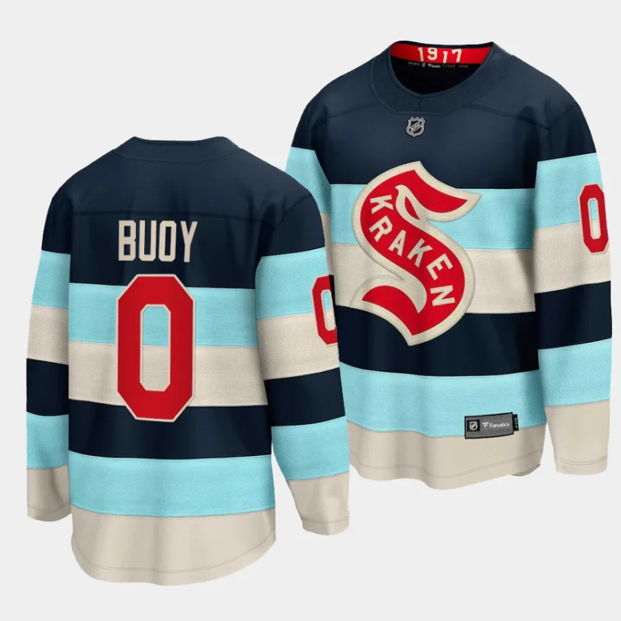 buoy kraken blue 2024 nhl winter classic breakaway player jersey