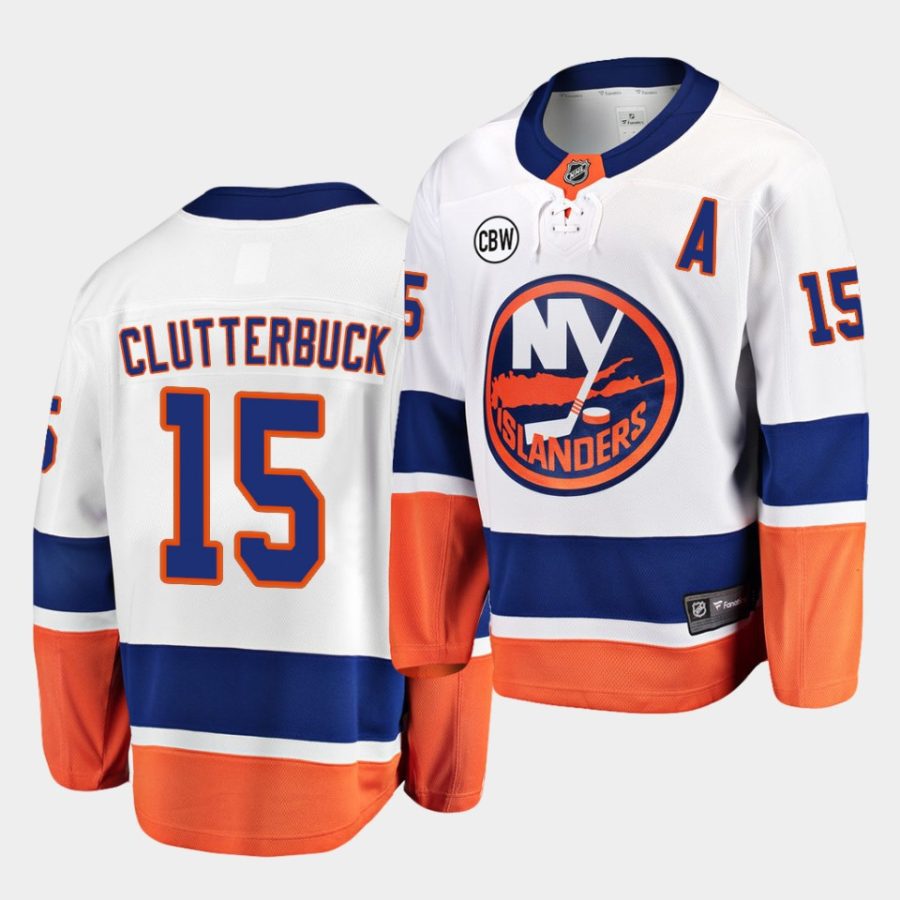 cal clutterbuck sideline whitejersey