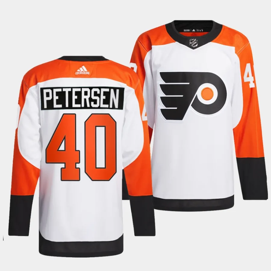 cal petersen flyers white 2023 24authentic away jersey