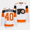 cal petersen flyers white 2024 nhl stadium series authentic pro jersey