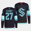 cale fleury kraken blue home authentic pro jersey