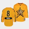 cale makar avalanche 2024 nhl all star game youth yellowpremier jersey