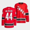 calvin de haan hurricanes red 2022reverse retro 2.0 authentic primegreen jersey