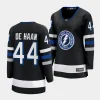 calvin de haan lightning black alternate women jerseys