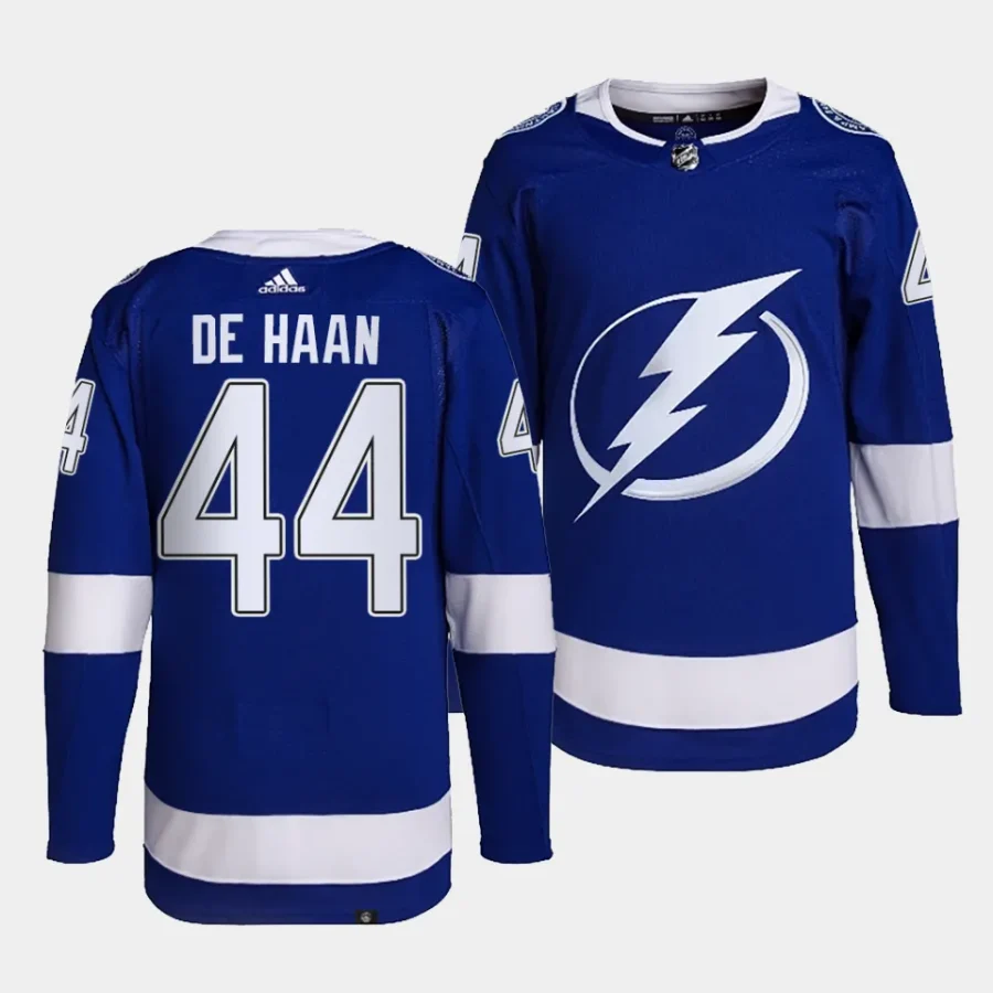 calvin de haan lightning blue home primegreen jersey