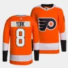 cam york flyers orange home authentic pro jersey