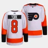 cam york flyers white away authentic pro jersey