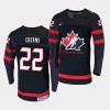 canada team dylan cozens 2020 iihf world junior championship black jersey