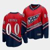 capitals custom red 2021 reverse retro men jersey