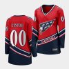 capitals custom red 2021 reverse retro women jersey