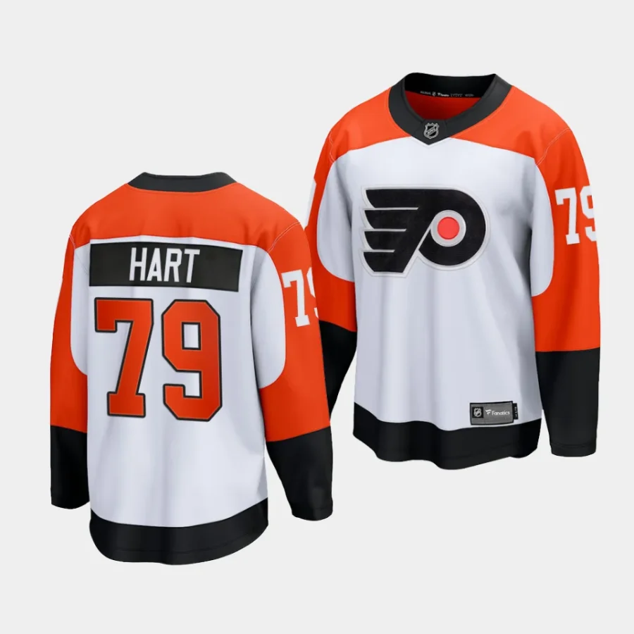 carter hart flyers white 2023 24away premier jersey