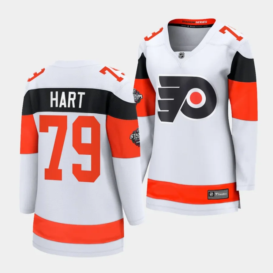 carter hart flyers white 2024 nhl stadium series women jerseys