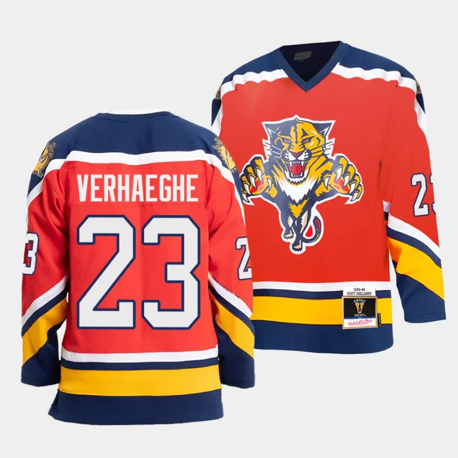 carter verhaeghe panthers red 95 96 authentic blue line jersey