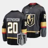 chandler stephenson vgk black 2023 stanley cup final alternate jersey