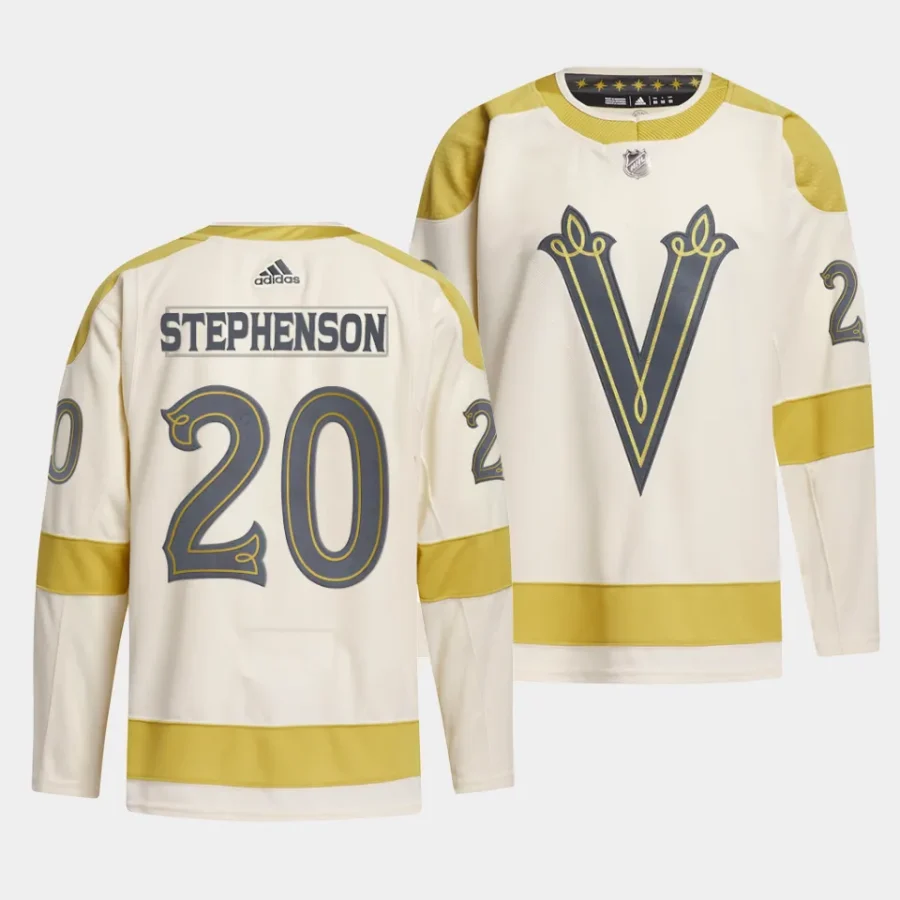 chandler stephenson vgk cream 2024 nhl winter classic primegreen authentic playerjersey