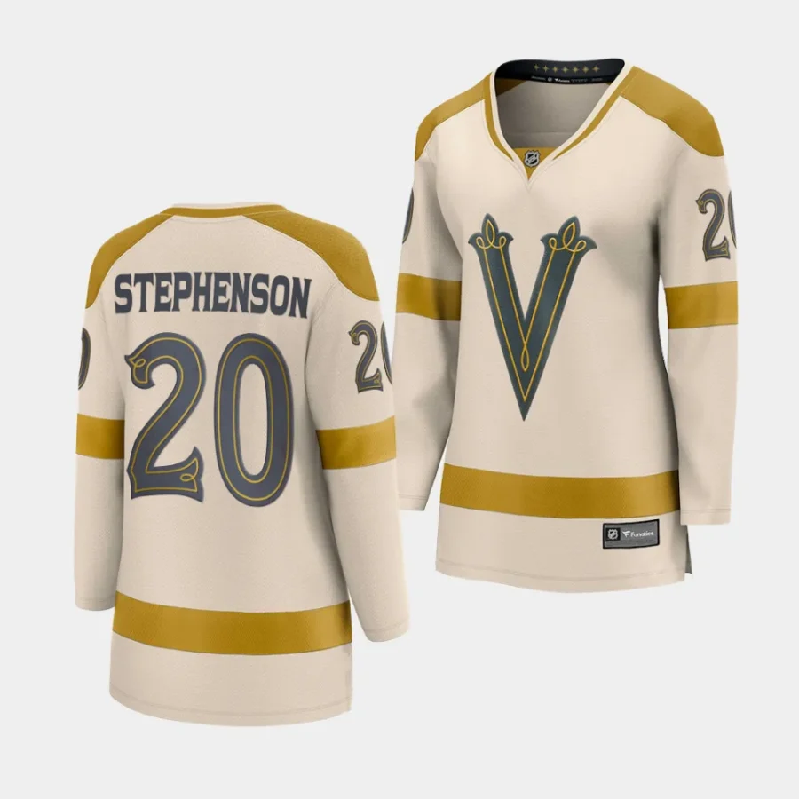 chandler stephenson vgk cream 2024 nhl winter classic women jerseys