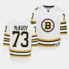 charlie mcavoy bruins 2023 24100th anniversary youth white jersey