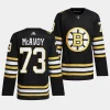 charlie mcavoy bruins black 2023 24100th anniversary primegreen jersey