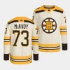 charlie mcavoy bruins cream 2023 24100th anniversary primegreen authentic playerjersey