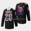 chris kreider rangers black 2022hispanic heritage night warmups jersey