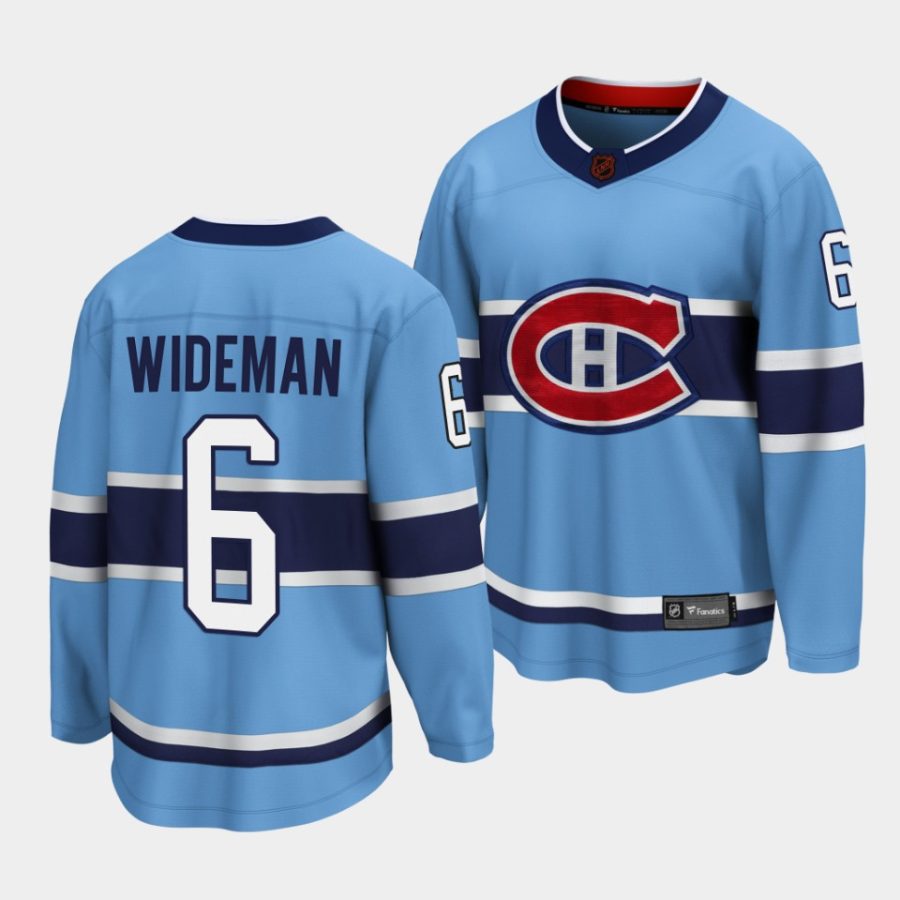 chris wideman canadiens blue special edition 2.0 breakaway player jersey