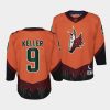 clayton keller coyotes 2022special edition 2.0 youth orange jersey