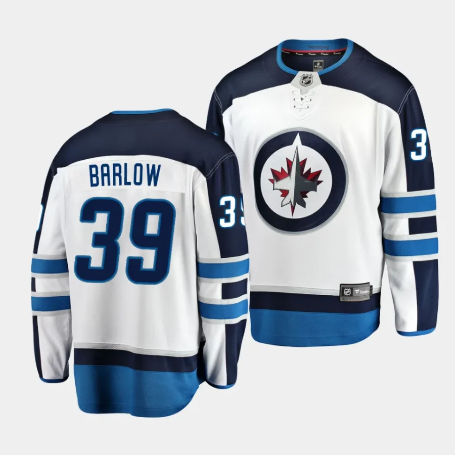 colby barlow jets white away 2023 nhl draft breakaway playerjersey