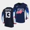 cole caufield 2020 iihf world junior championship black jersey