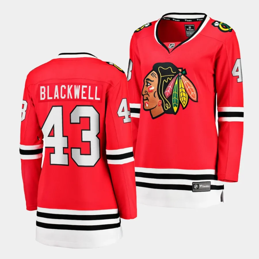 colin blackwell blackhawks red home women jerseys