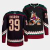 connor ingram coyotes black primegreen home jersey