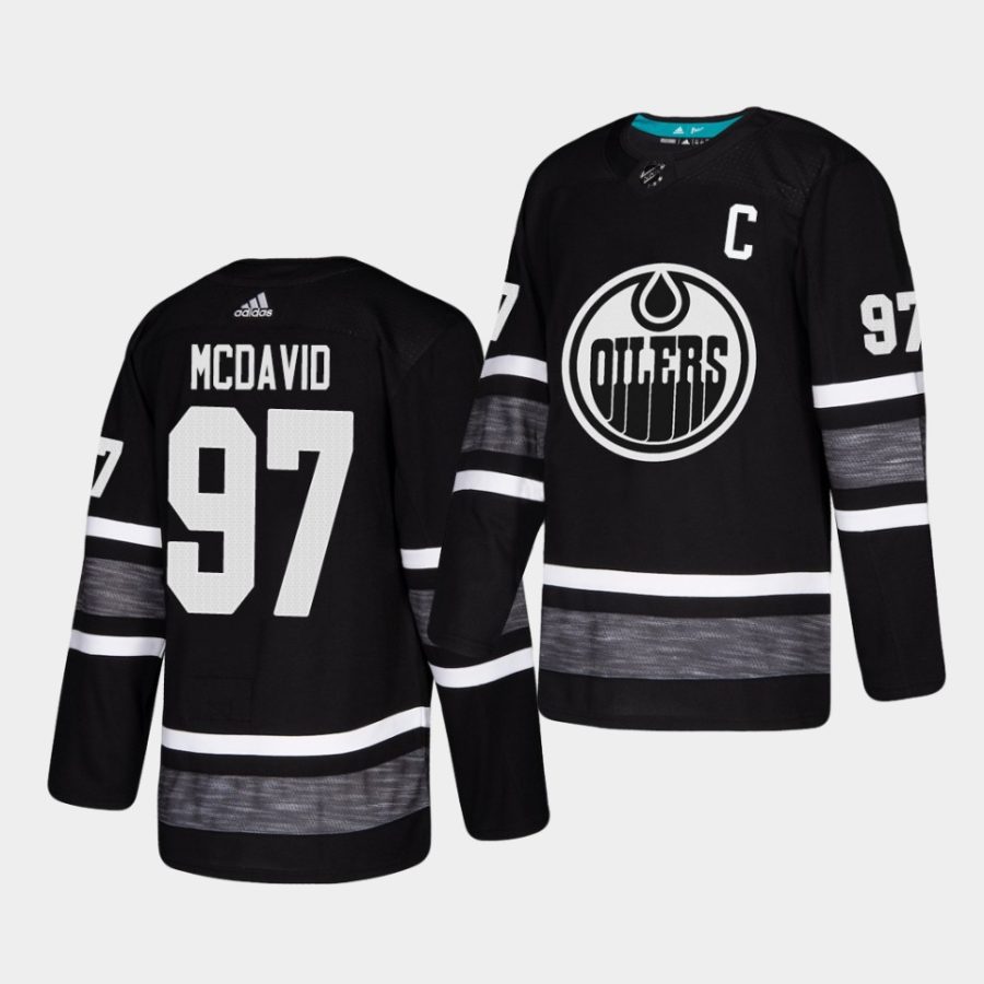 connor mcdavid oilers black 2019 nhl all star authentic jersey