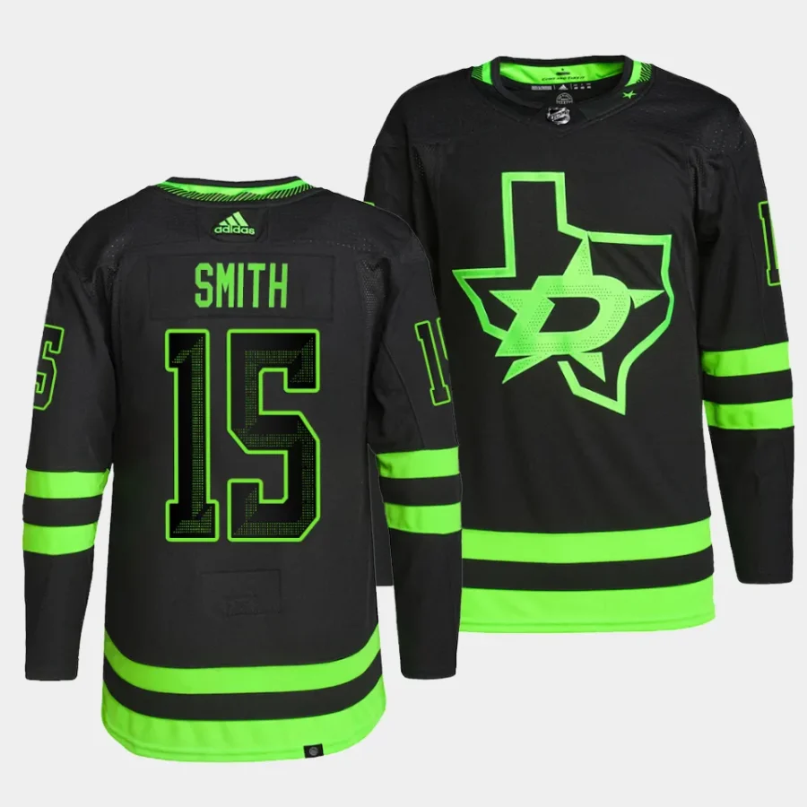 craig smith stars black alternate authentic pro menjersey