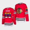 custom blackhawks red 2021 pride night lgbtq jersey