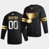 custom blues 2020 21 black golden edition limited authentic jersey