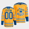 custom blues yellow 2022reverse retro 2.0 authentic primegreen jersey