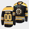 custom bruins black 2021 east division patch home jersey