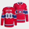 custom canadiens red home primegreen authentic pro jersey