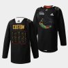 custom canucks black black history month 2022 kente inspired jersey