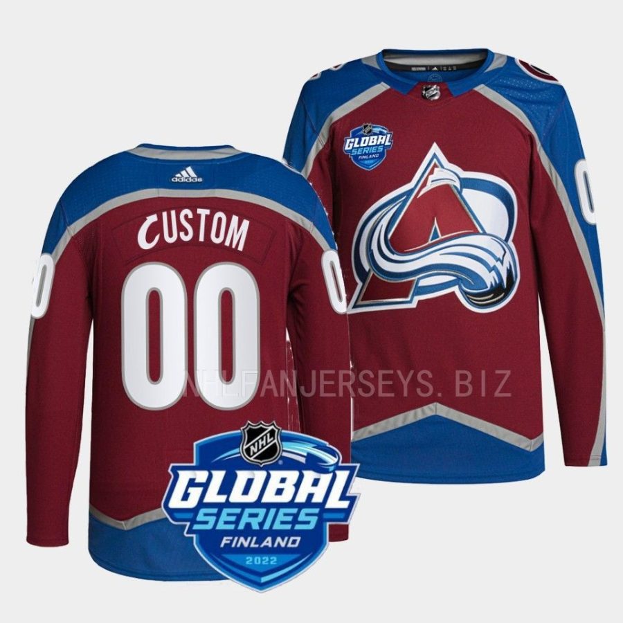 custom canucks burgundy 2022 nhl global series authentic jersey