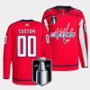 custom capitals 2022 stanley cup playoffs red authentic pro jersey