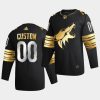 custom coyotes 2020 21 black golden edition limited authentic jersey