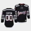 custom devils alternate youth black jersey