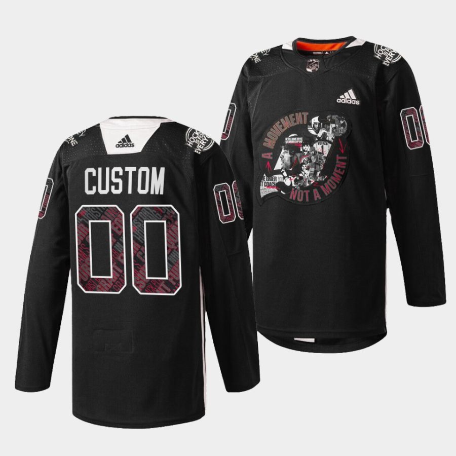 custom devils black history month 2022 black jerseys