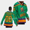 custom ducks green mighty ducks authentic jersey