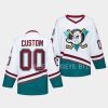 custom ducks mighty ducks whitehockey jerseys