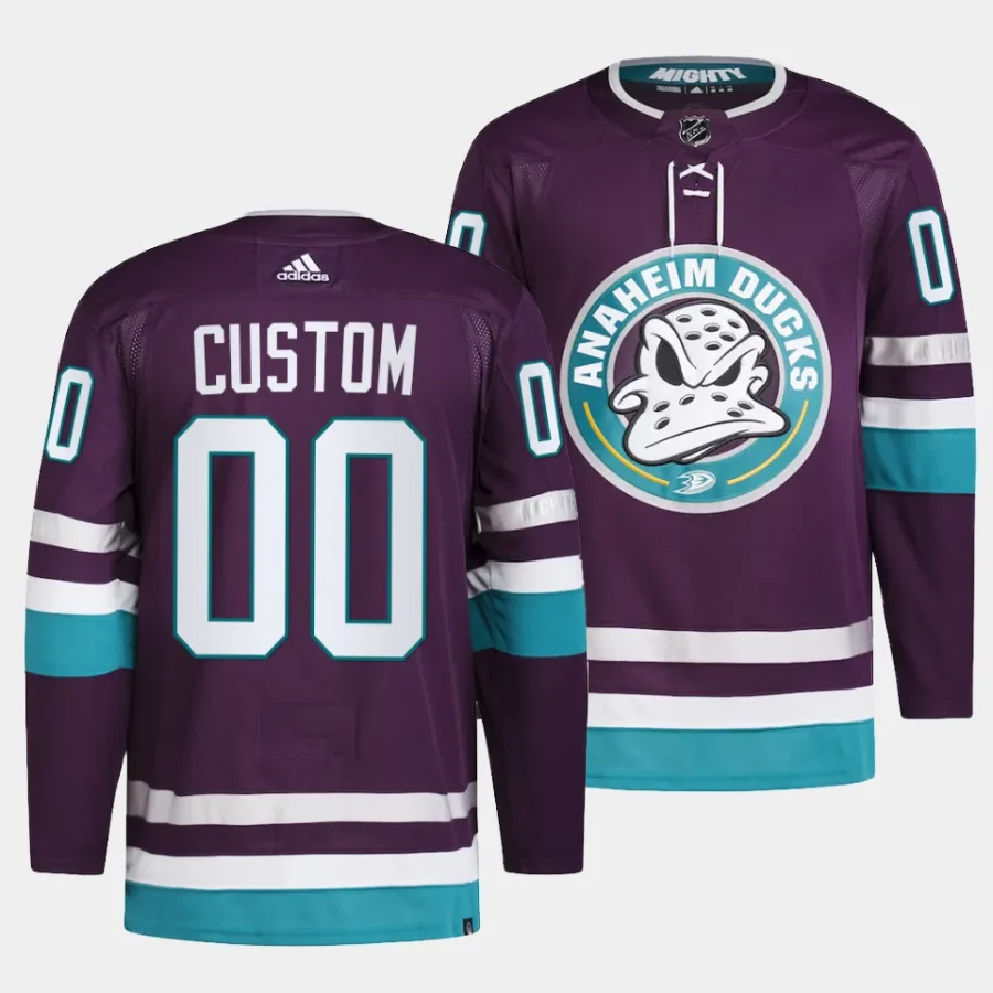 custom ducks purple 2023 2430th anniversary primegreen authentic projersey