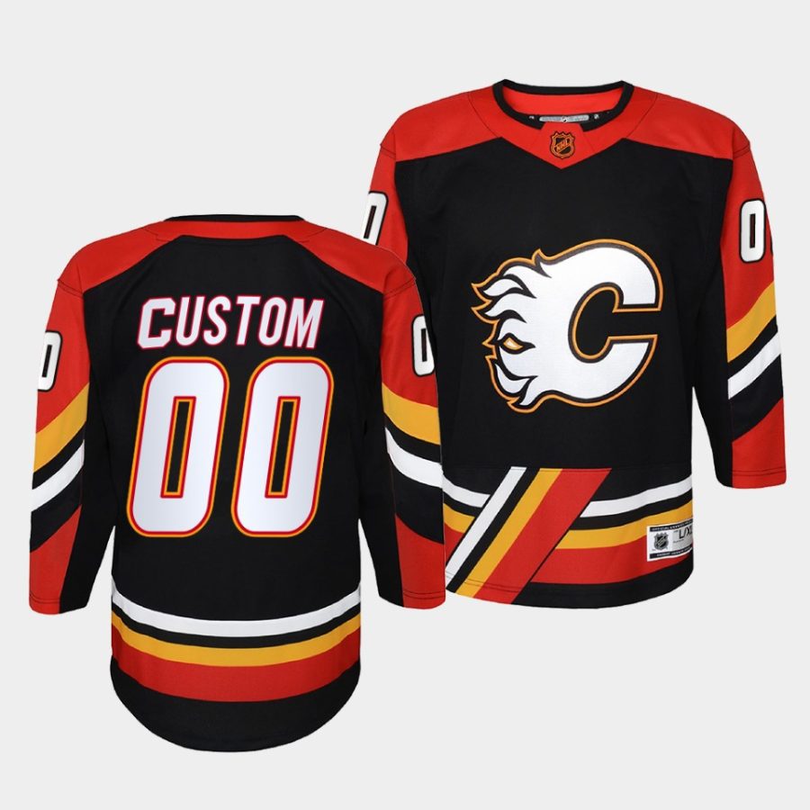 custom flames 2022special edition 2.0 youth black jersey